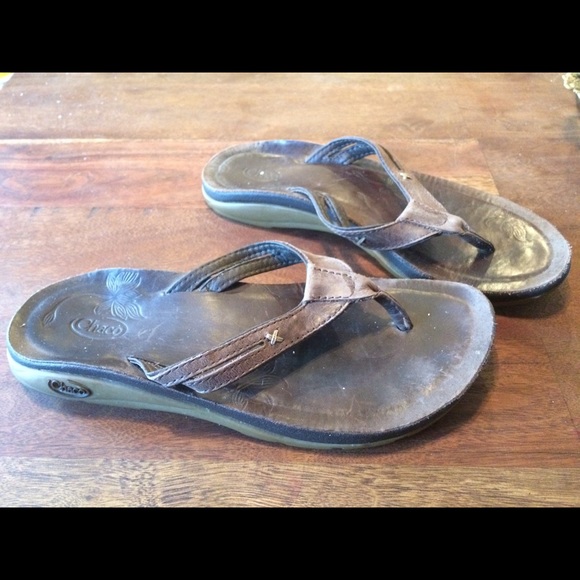 Chaco Shoes - Chaco flip flop sandals leather
